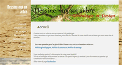 Desktop Screenshot of dessine-moi-un-arbre.com